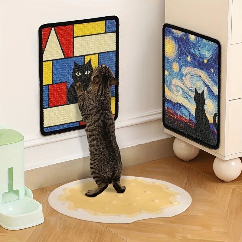 Gallery Cat Wall Scratcher – Turn Your Cat’s Scratches into Art