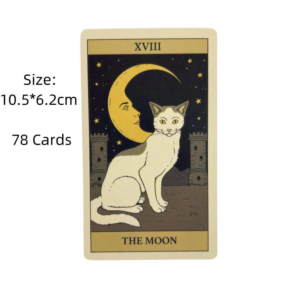 Cats Rule the Earth Tarot – 78-Card Deck for Cat Lovers & Tarot Fans