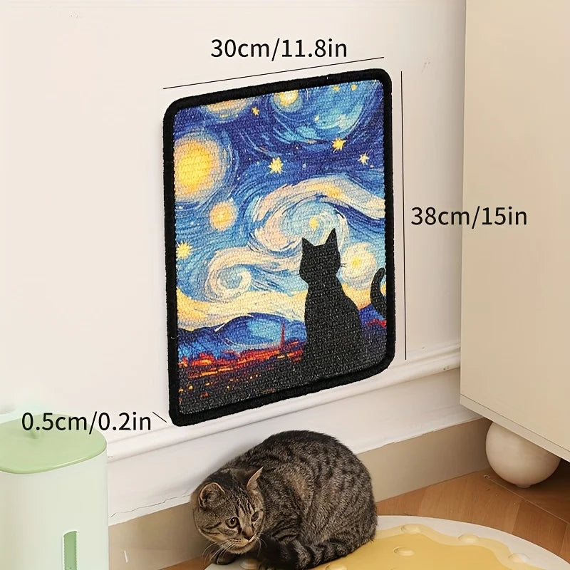 Gallery Cat Wall Scratcher – Turn Your Cat’s Scratches into Art