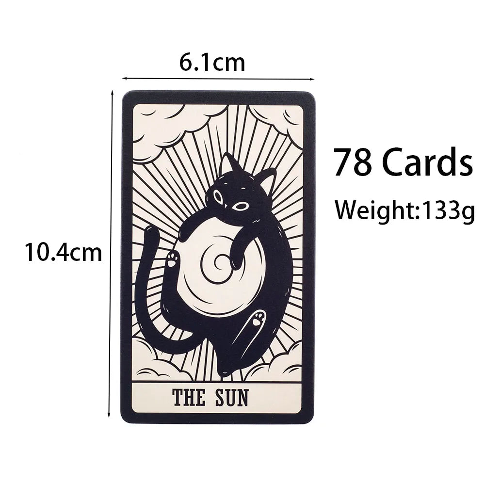 Kitten Tarot Deck – 78 Card Cat-Themed Oracle & Divination Game